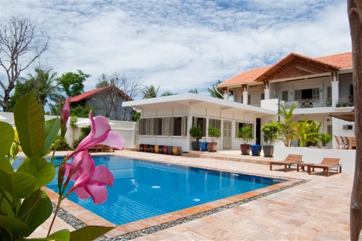 Battambang - Bambu Hotel - zwembad